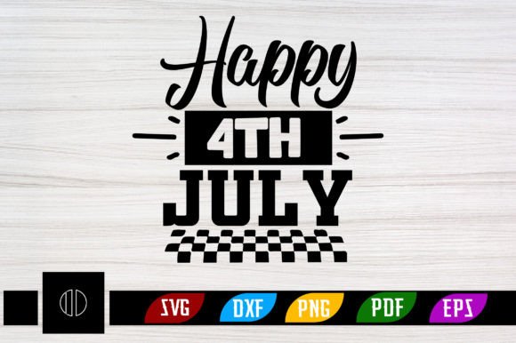Happy 4th July Retro Svg Design Review