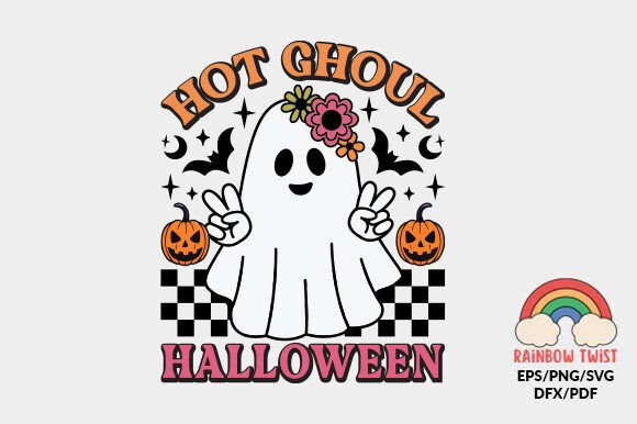 Hot Ghoul Halloween Retro SVG Review