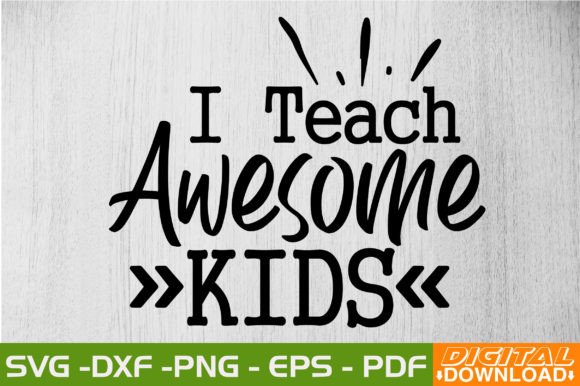 I Teach Awesome Kids Retro SVG Review