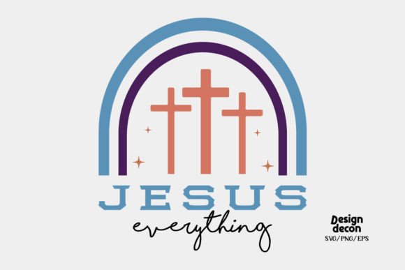 Jesus Everything Christian Retro SVG Review