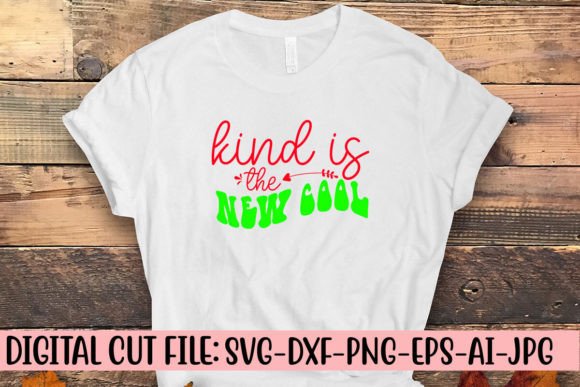 Kind is the New Cool Retro SVG