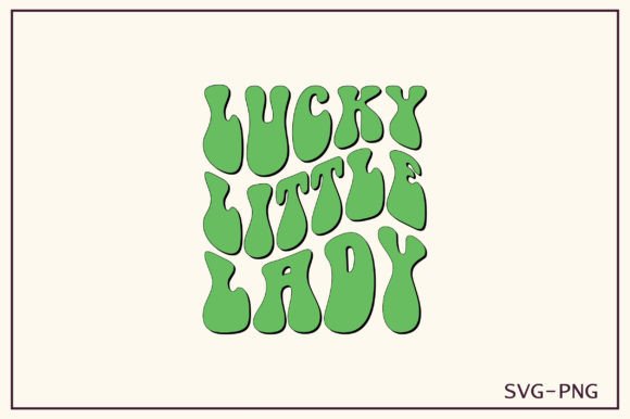 Lucky Little Lady Retro Svg Design Review