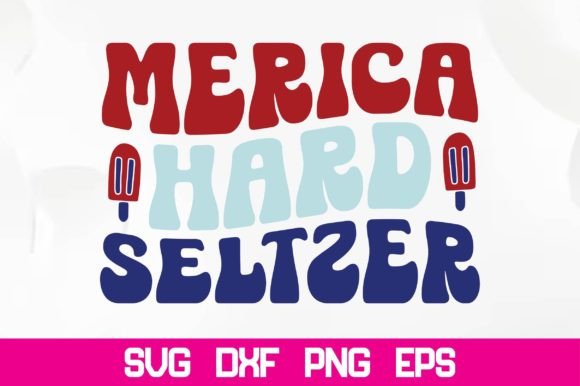 Merica Hard Seltzer Retro SVG Review