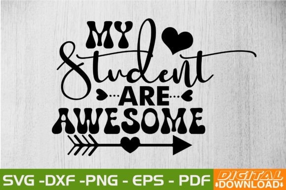My Student Are Awesome Retro SVG Review