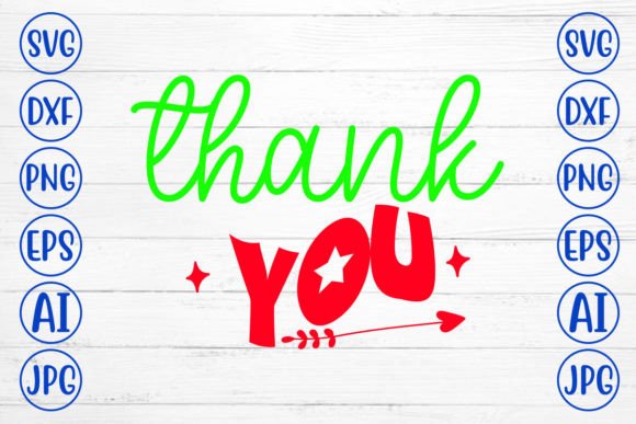 Thank You Retro SVG Review